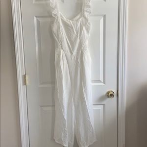 NWT White Jumpsuit